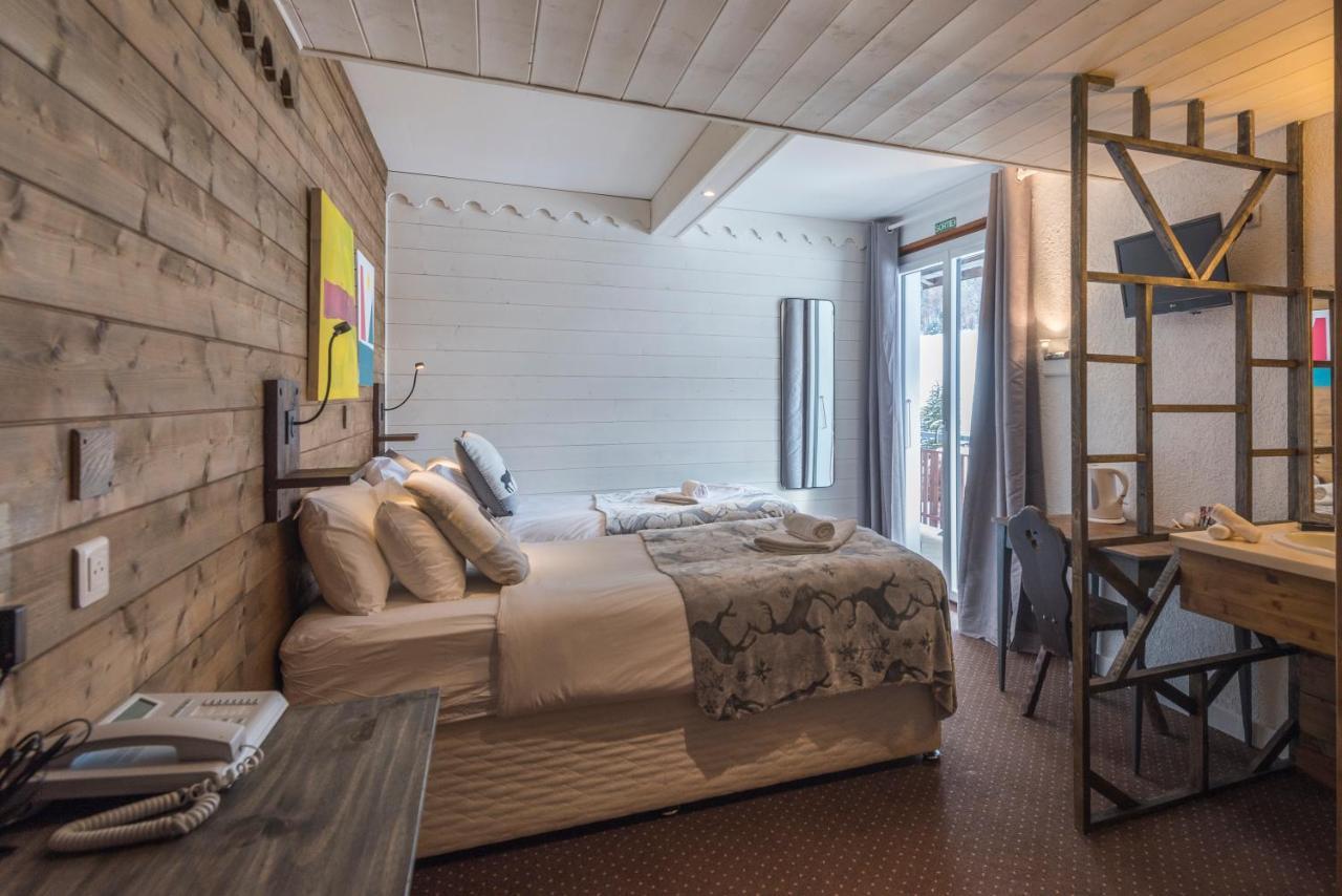 Hotel La Chaumiere Morzine Bagian luar foto