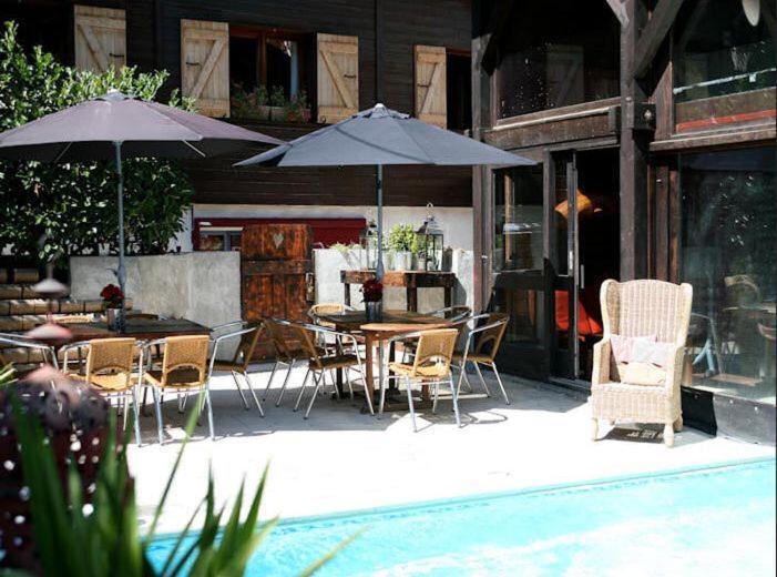 Hotel La Chaumiere Morzine Bagian luar foto